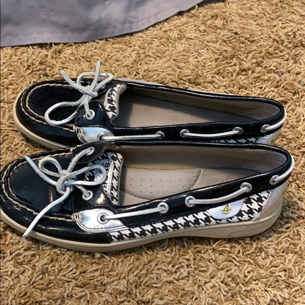 Houndstooth Sperrys